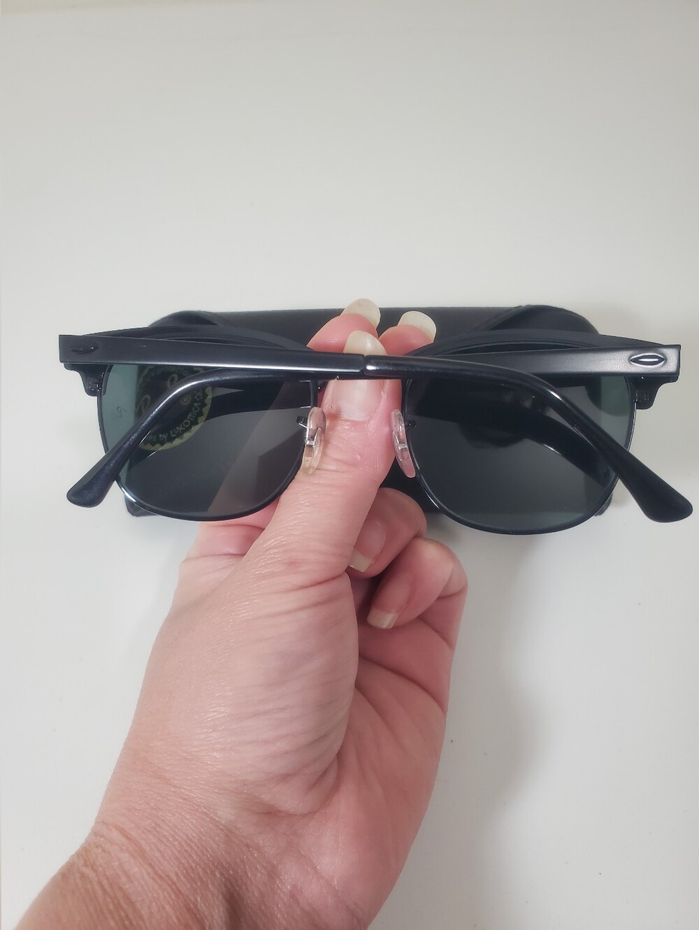 Ray-Ban Clubmaster Black Frame Sunglasses - Picture 2 of 6